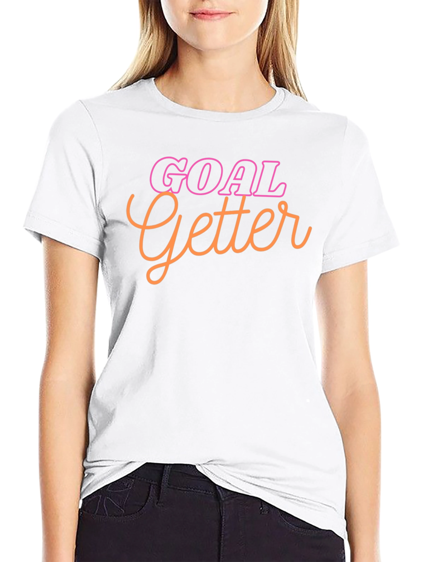 Goal Getter Graphic T-Shirt - Black