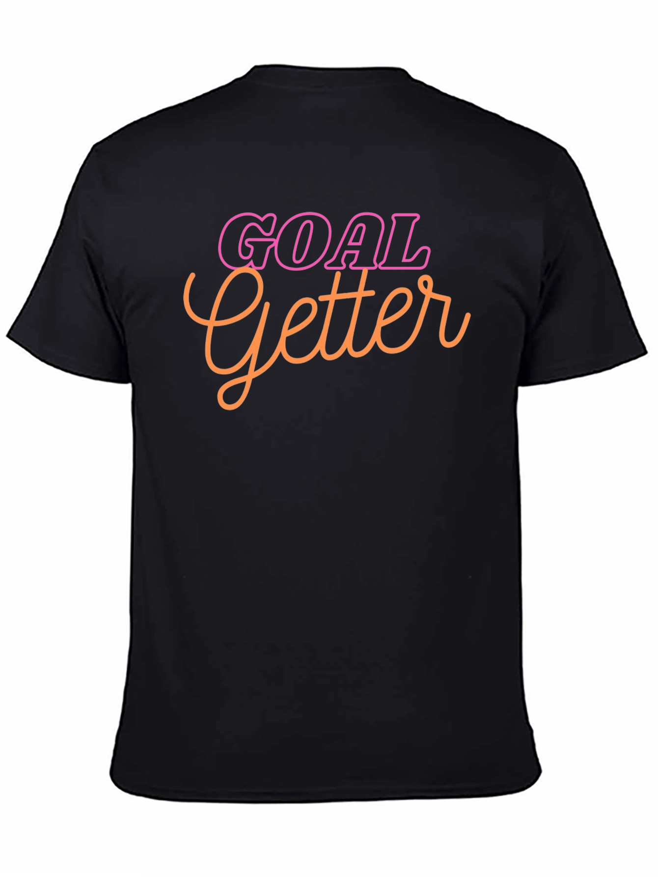 Goal Getter Graphic T-Shirt - Black
