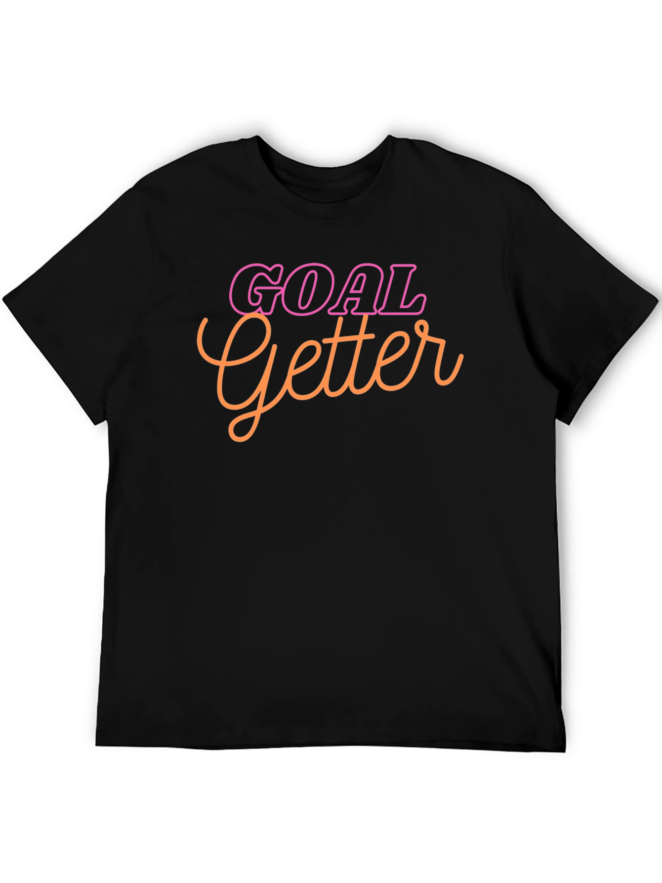 Goal Getter Graphic T-Shirt - Black