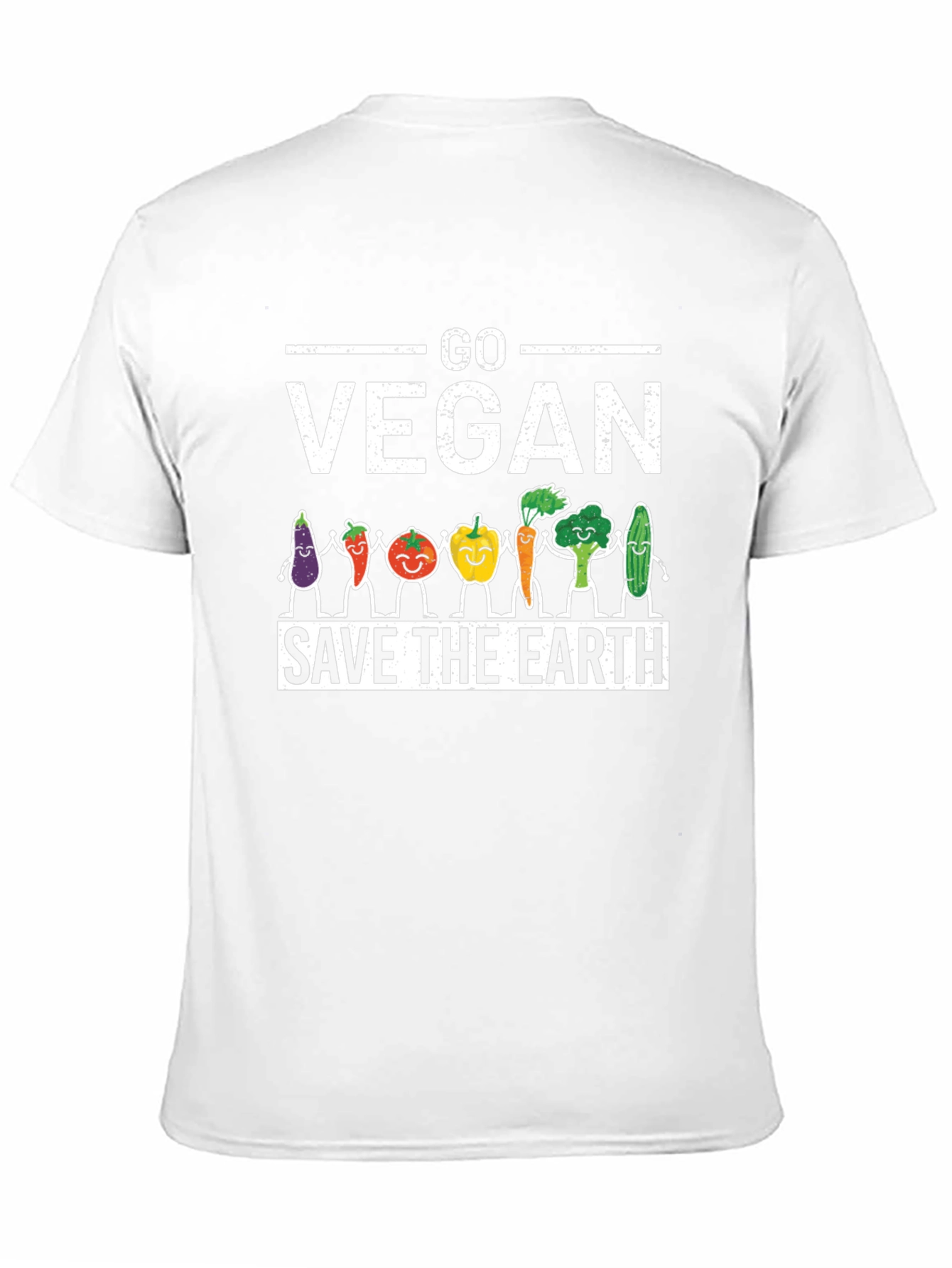 Go Vegan Save The Earth T-Shirt