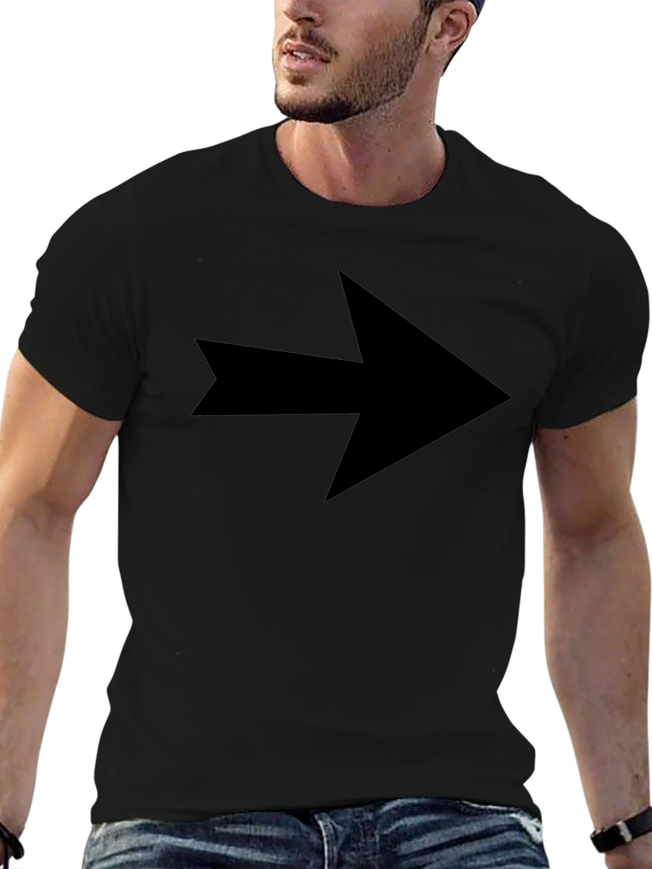 Arrow Graphic Tee - Bold Statement Shirt