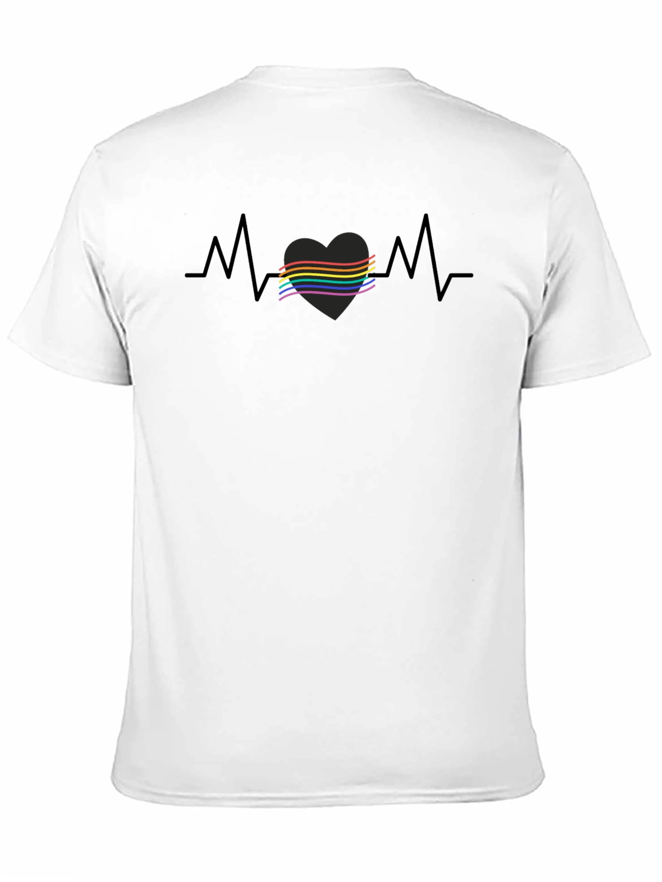 LGBT Heartbeat T-Shirt - Pride Month Tee
