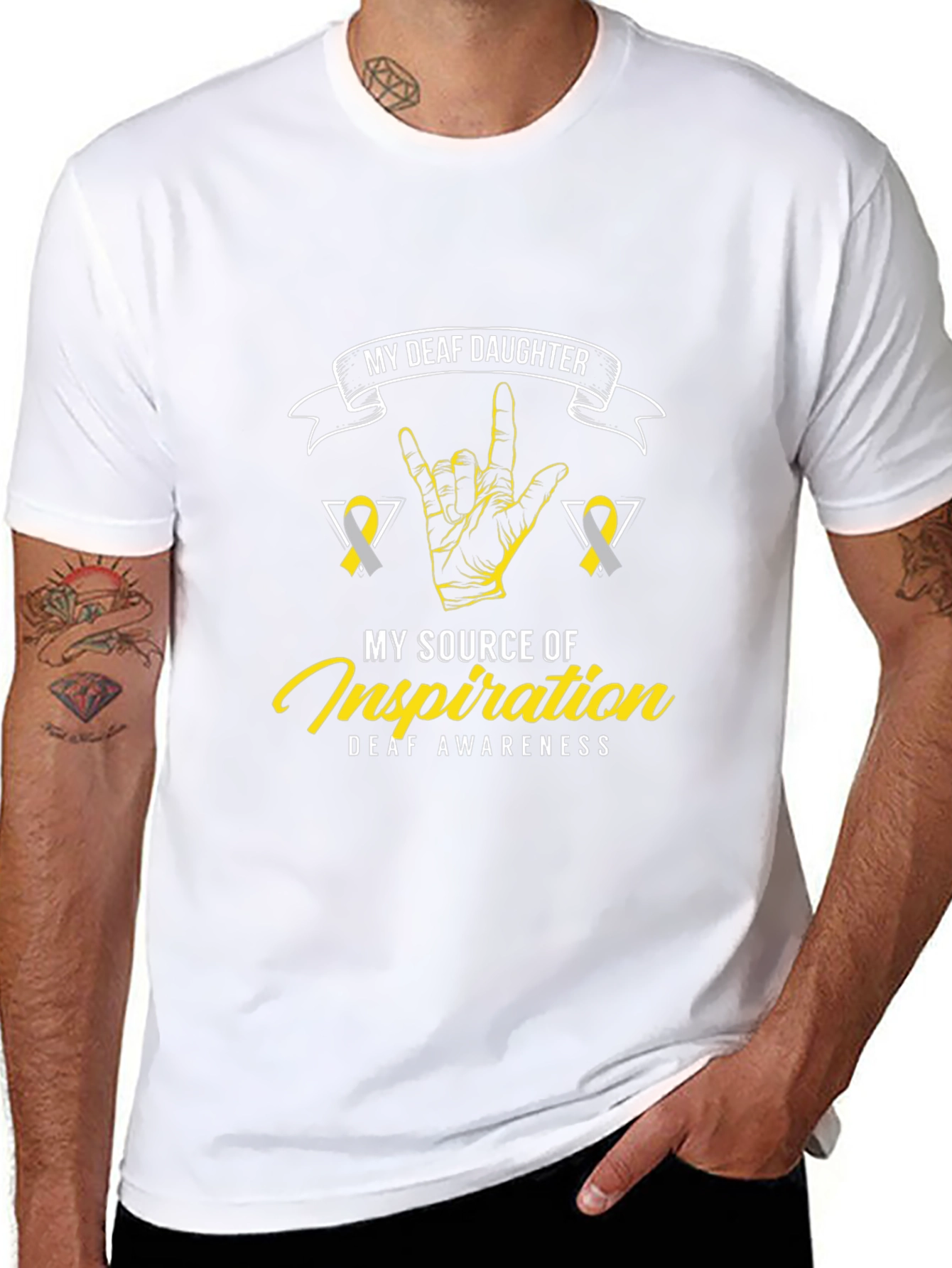 Deaf Daughter Inspiration T-Shirt