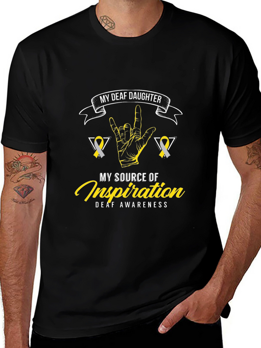 Deaf Daughter Inspiration T-Shirt