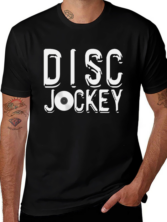 Disco Jockey Black T-Shirt