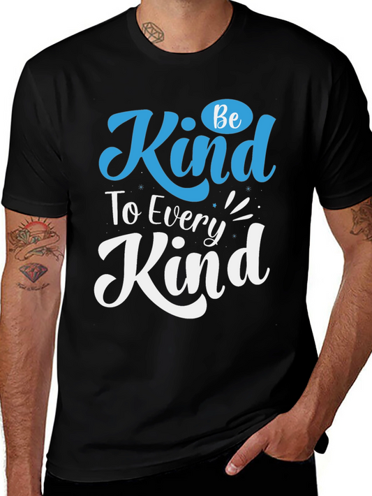 Be Kind T-Shirt - Graphic Print Cotton Tee