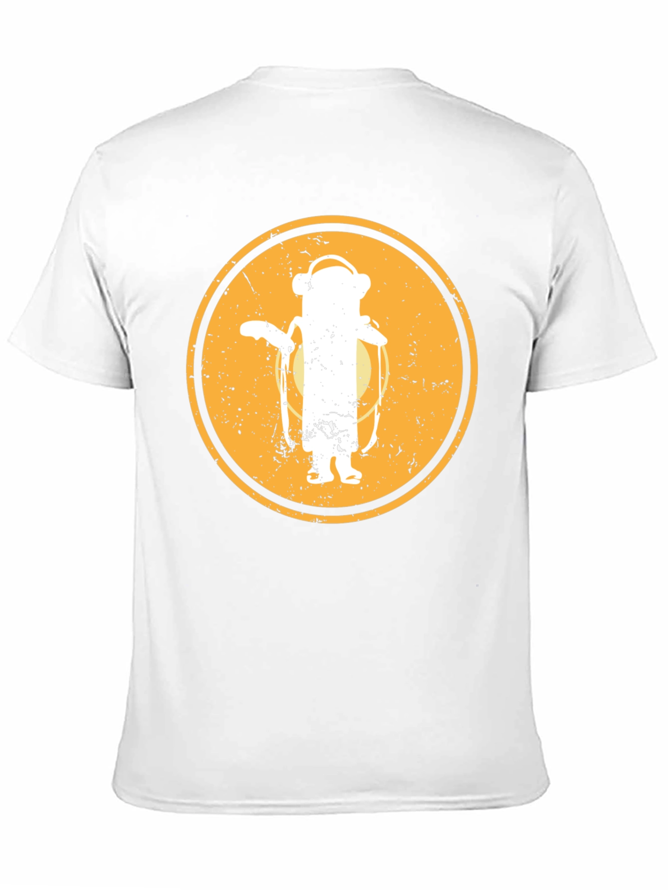 Retro Monkey T-Shirt - Black Cotton Blend