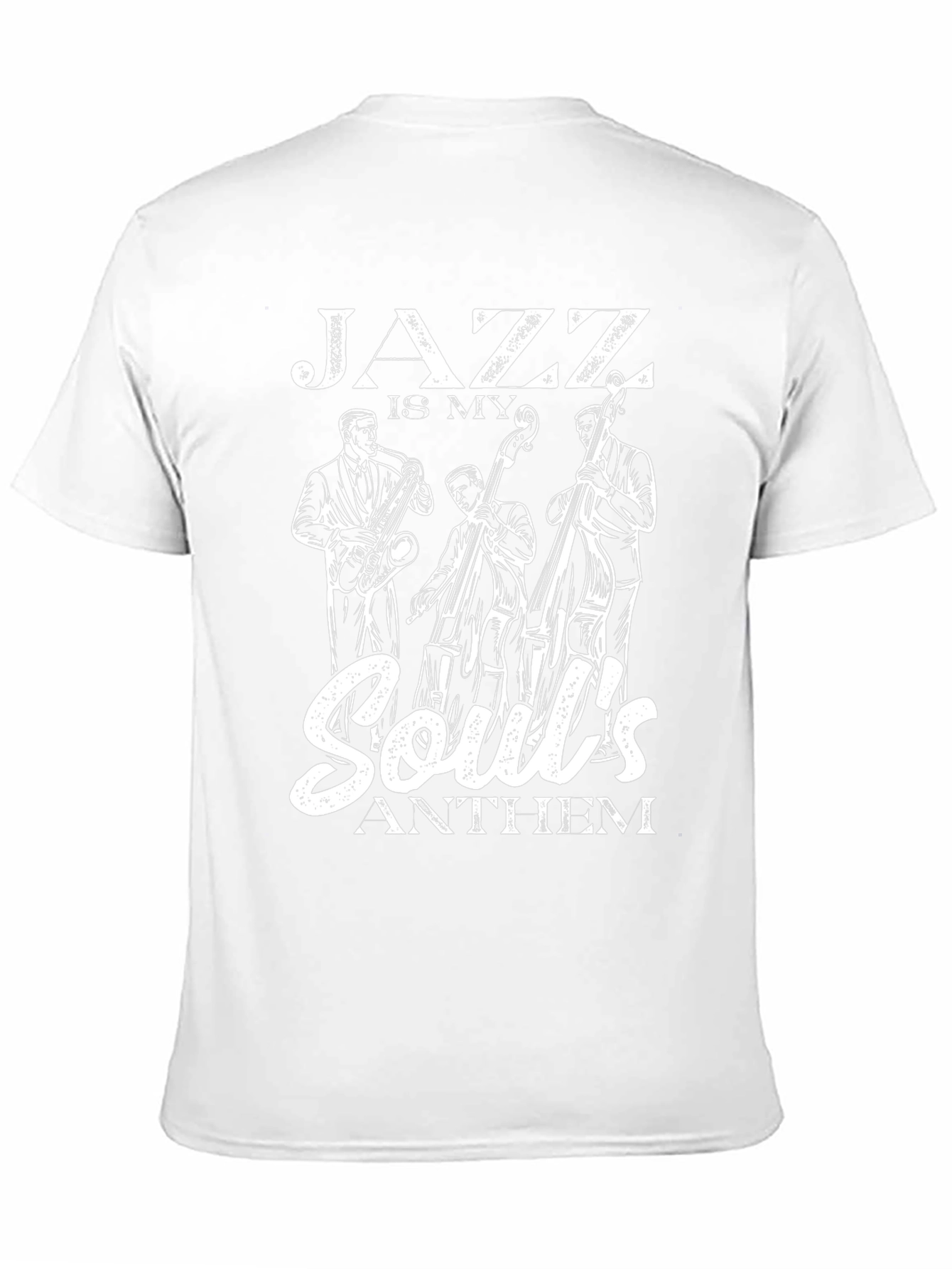 Jazz Souls Anthem Graphic Tee - Classic Black T-Shirt