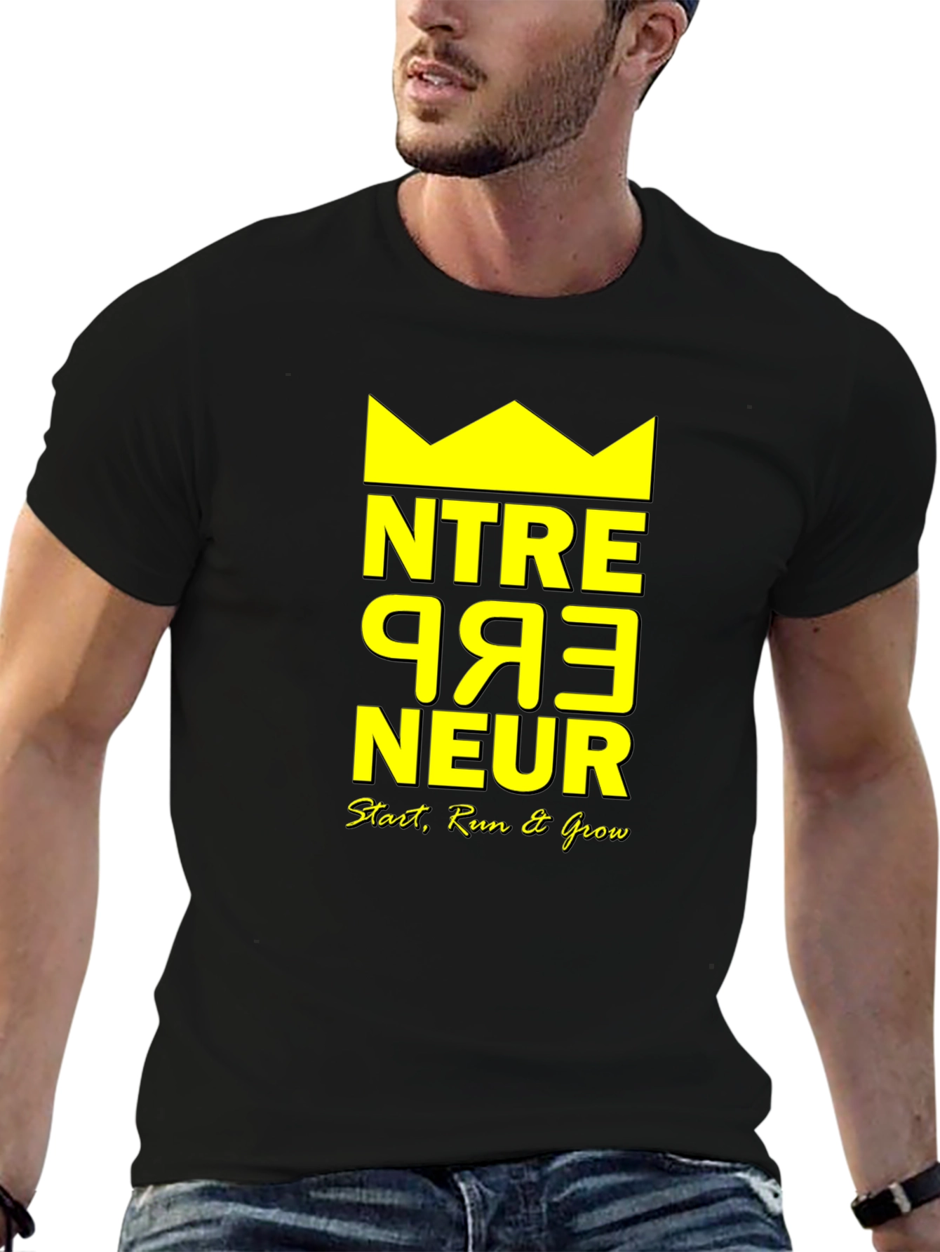 Entrepreneur Crown Graphic T-Shirt