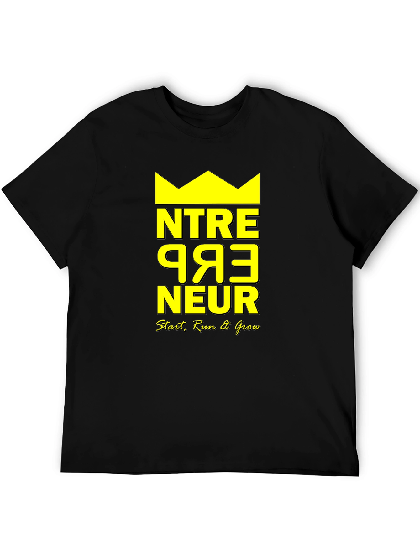 Entrepreneur Crown Graphic T-Shirt