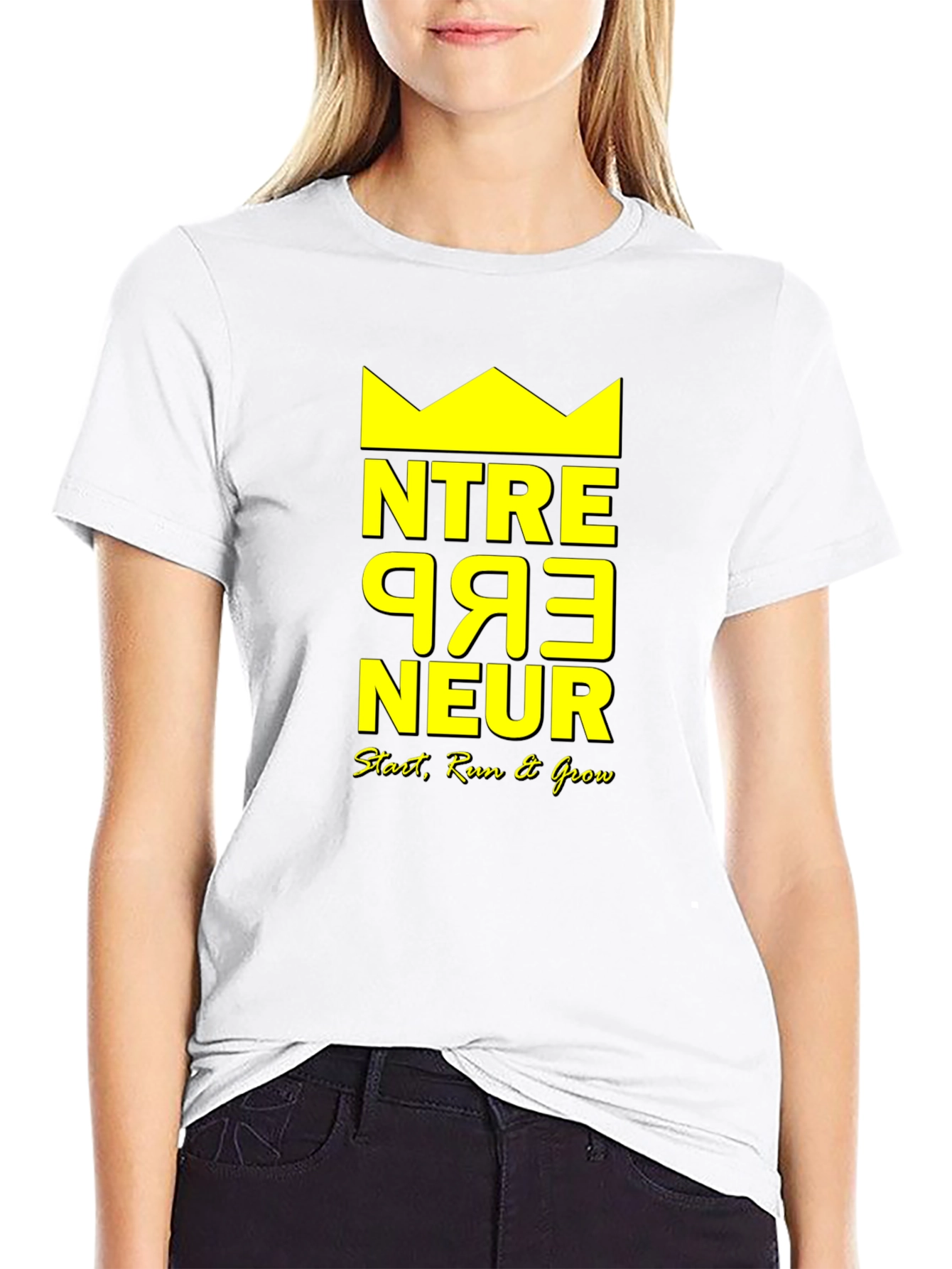 Entrepreneur Crown Graphic T-Shirt