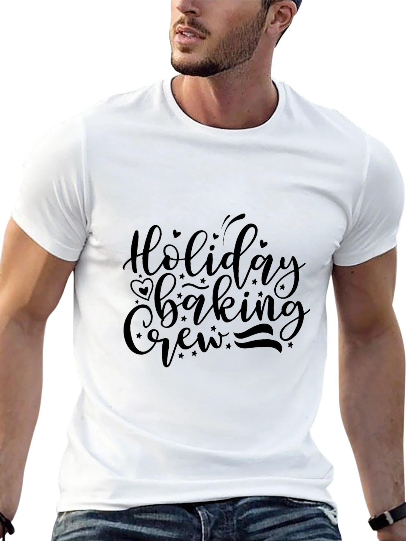 Holiday Baking Crew Black T-Shirt