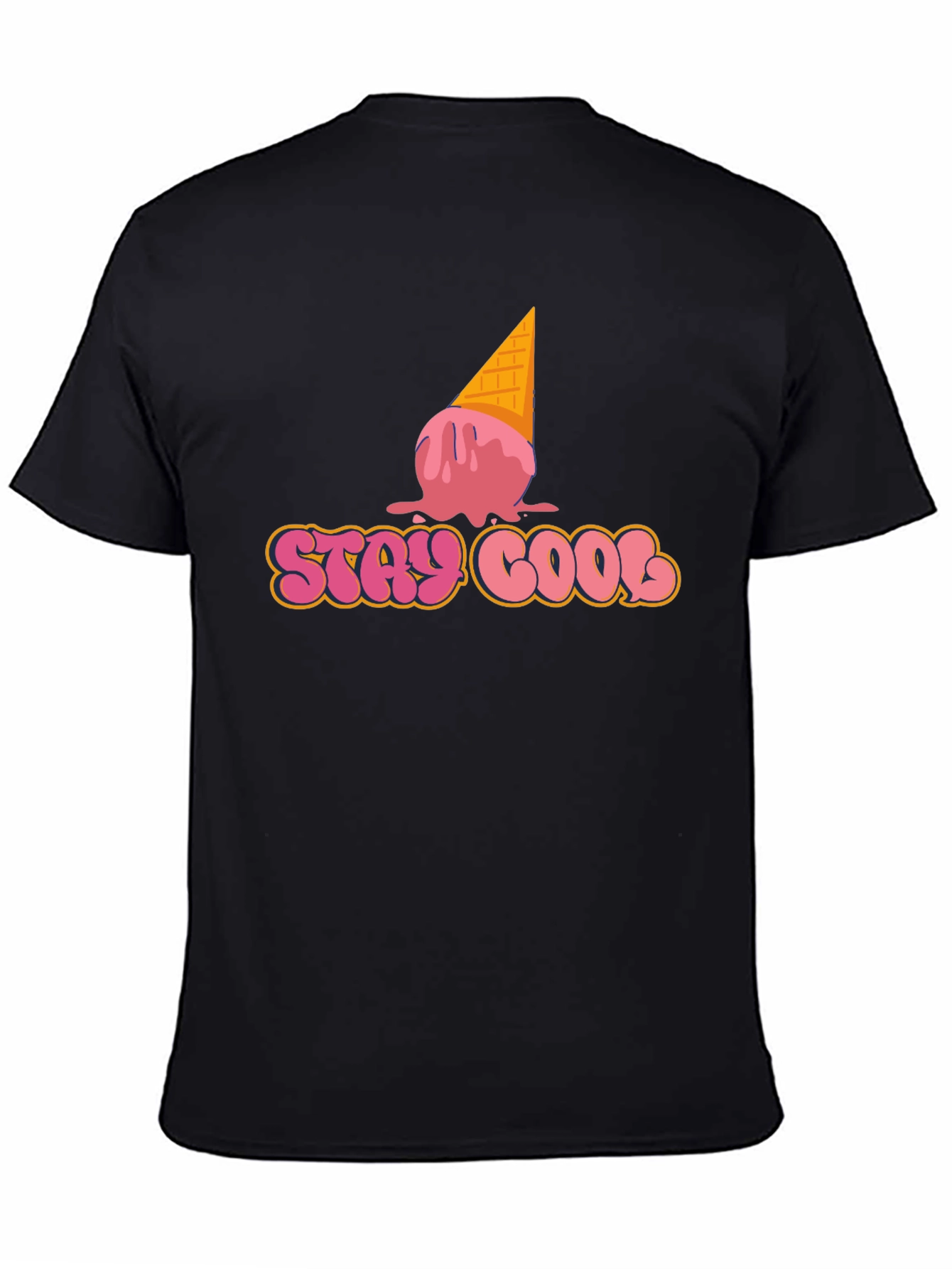 Stay Cool Ice Cream Graphic T-Shirt