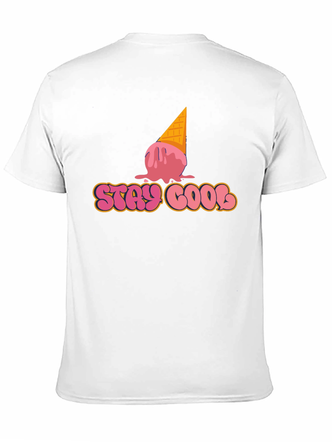 Stay Cool Ice Cream Graphic T-Shirt