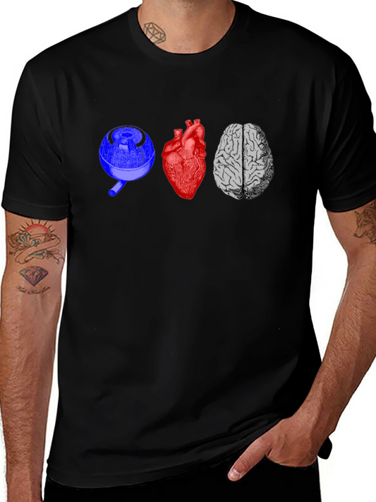Eye Heart Brain Graphic Tee