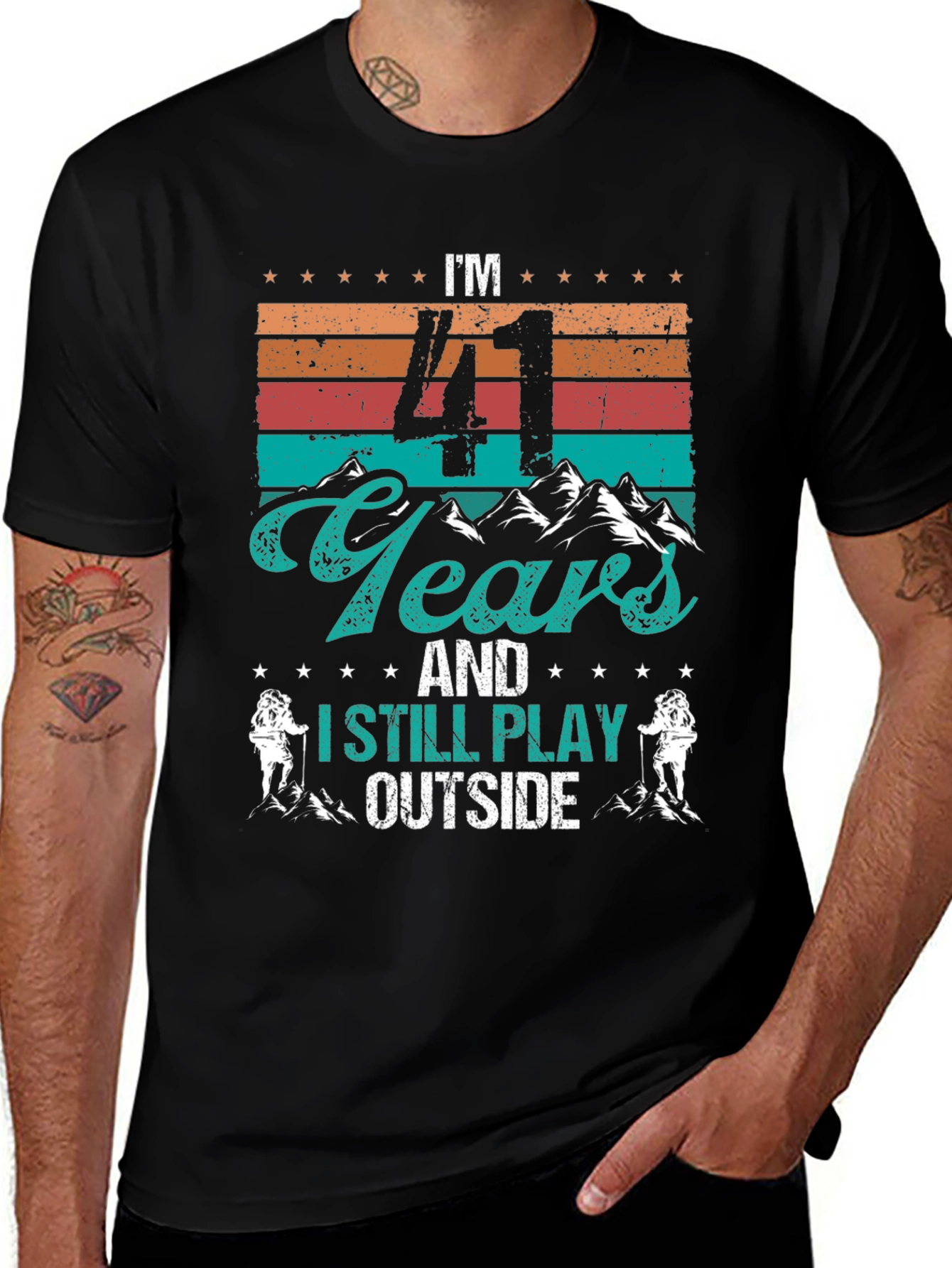 41 Years and Still Play Outside T-Shirt