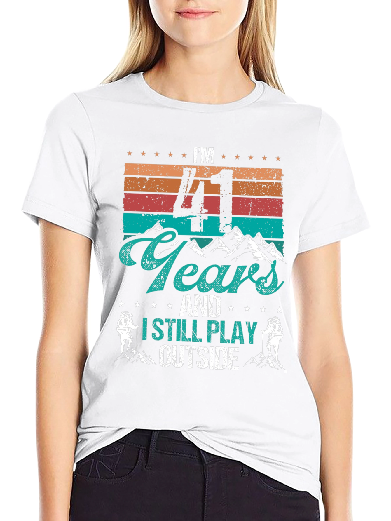 41 Years and Still Play Outside T-Shirt