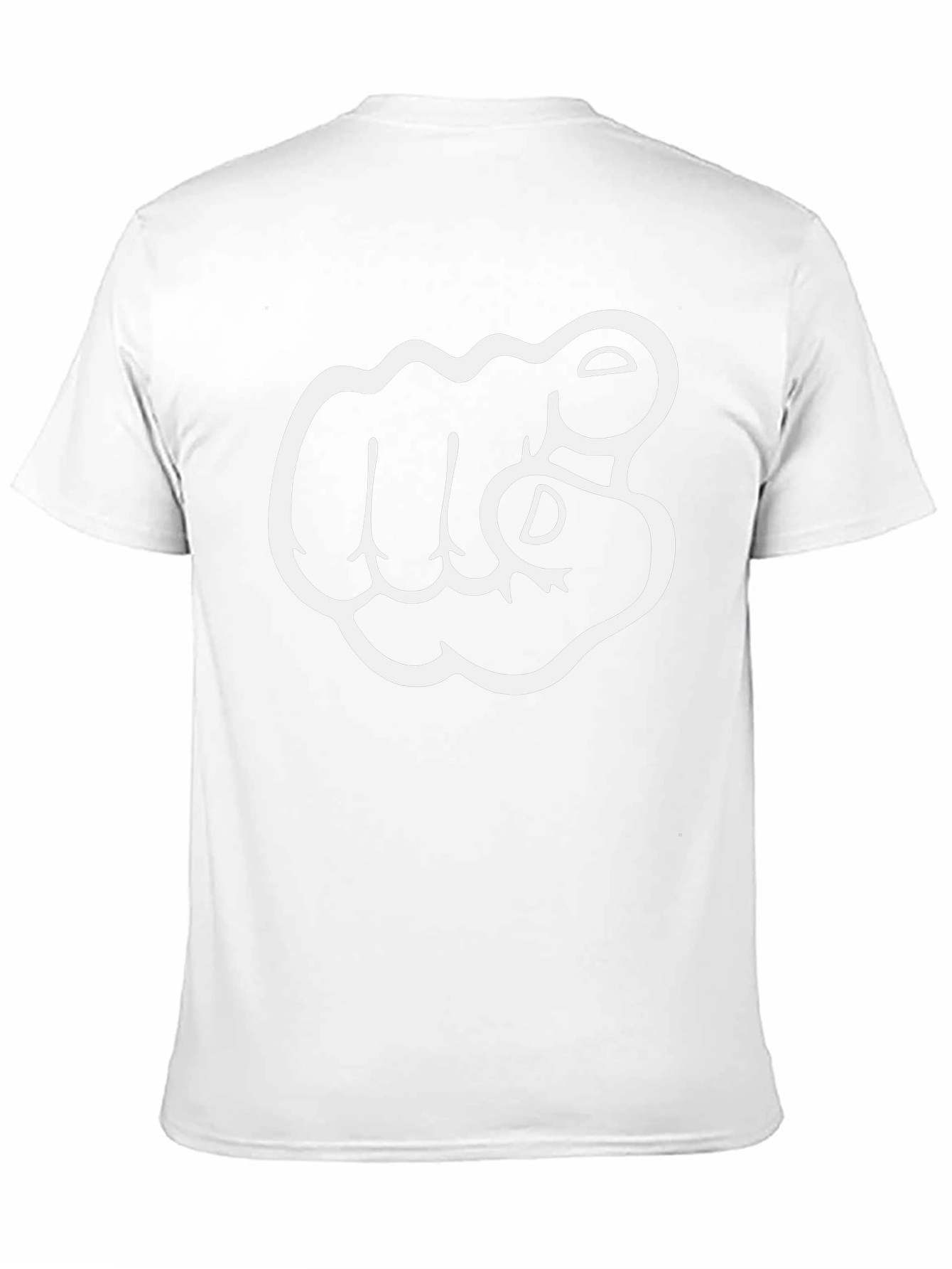Bold Graphic Tee - Pointing Finger Design