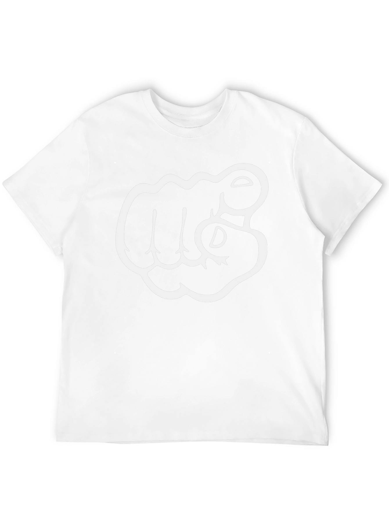 Bold Graphic Tee - Pointing Finger Design