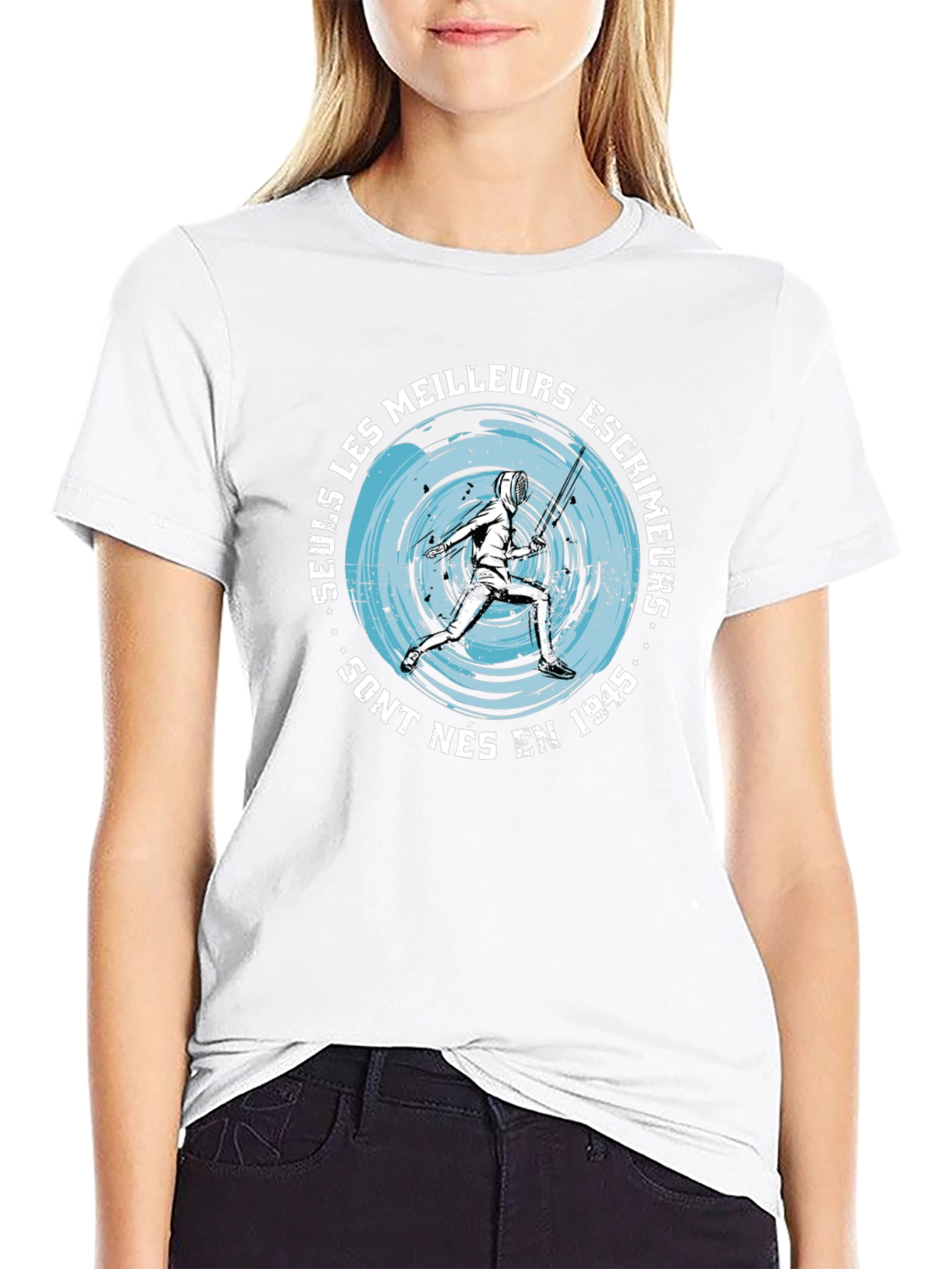 Fencing T-Shirt: Seuls Les Meilleurs Escrimeurs