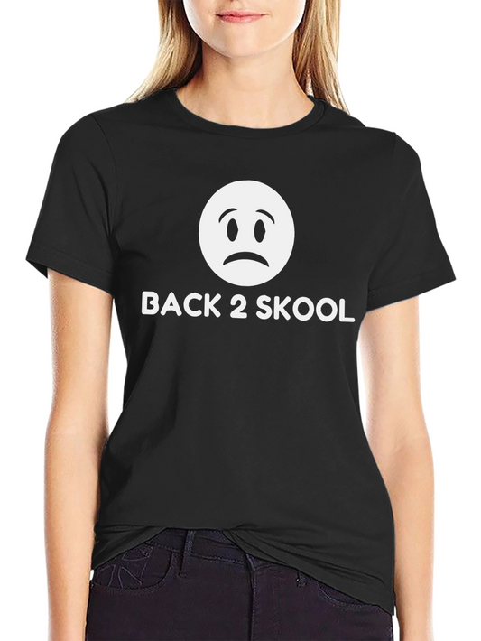Back 2 Skool Graphic Tee - Unisex Soft Cotton T-Shirt