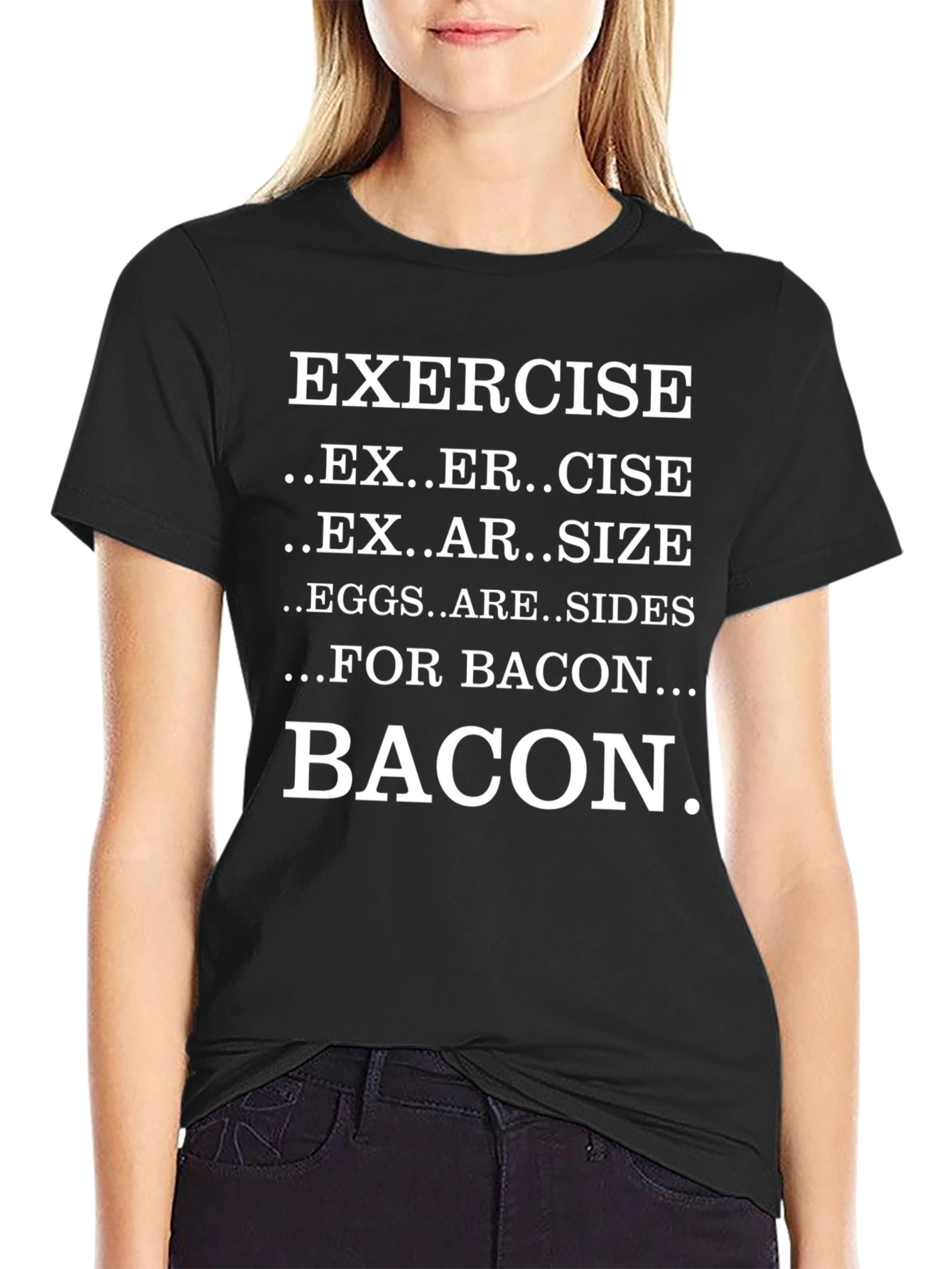 Bacon Lovers Tee - Exercise Substitute