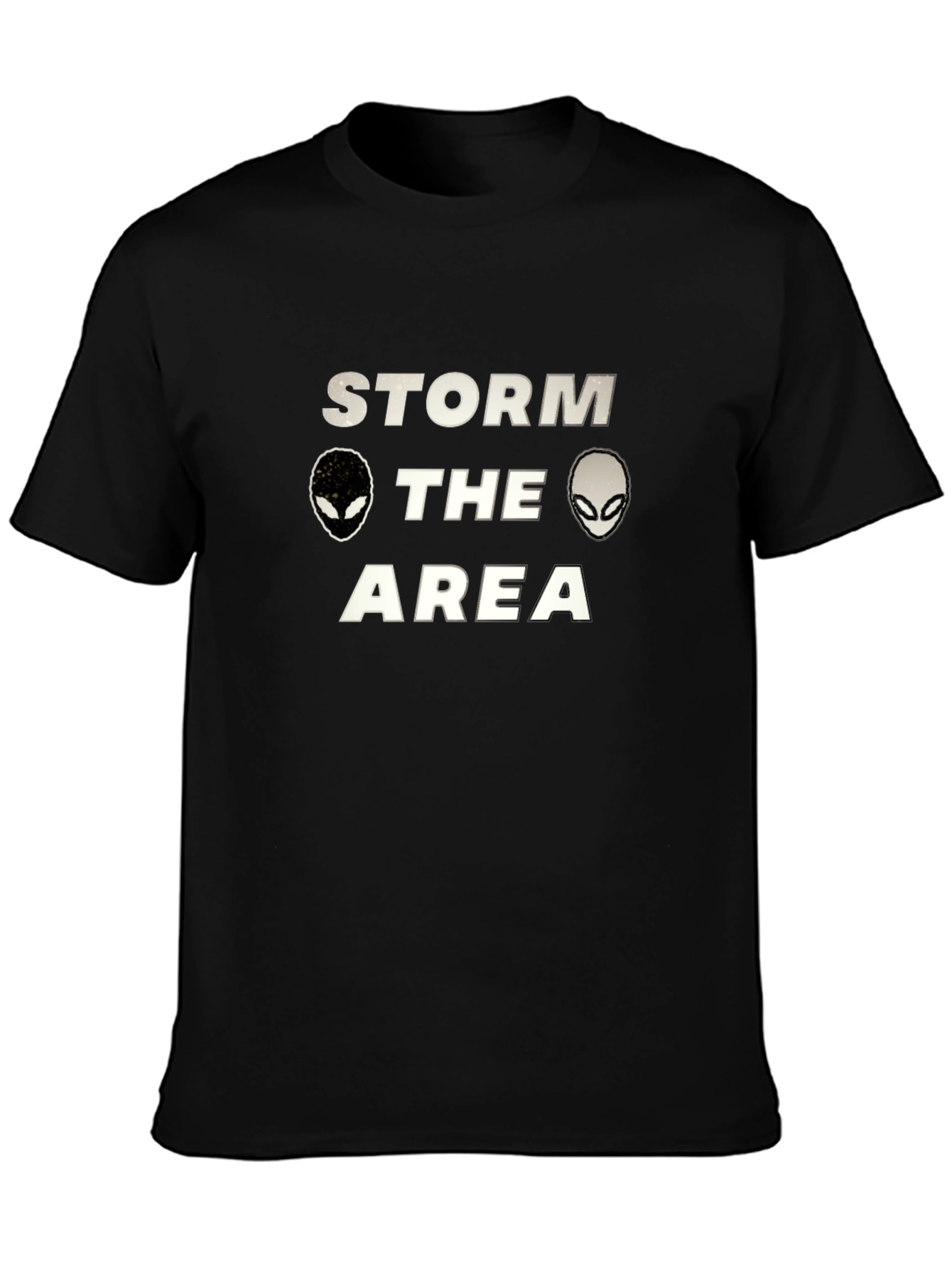 Storm the Area 51 Alien Graphic T-Shirt