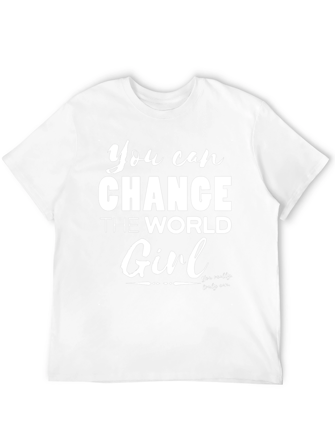 Inspirational Change the World Graphic Tee