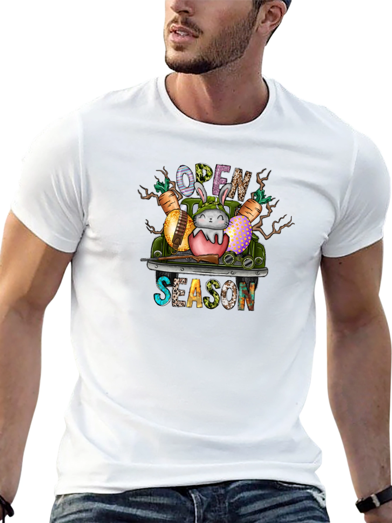 Open Season Easter Bunny T-Shirt