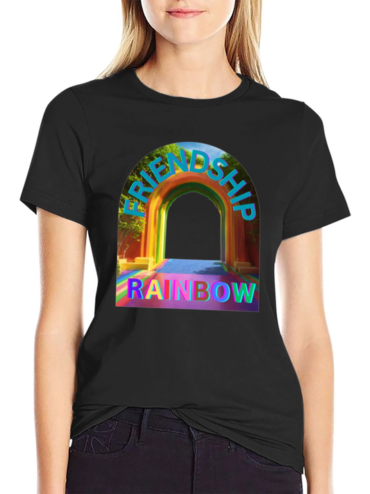 Friendship Rainbow Graphic Tee