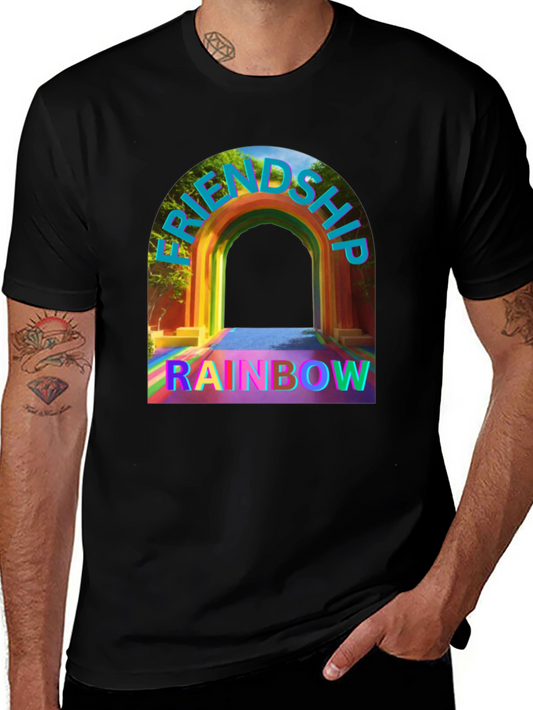 Friendship Rainbow Graphic Tee