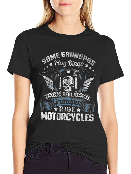 Grandpas Ride Motorcycle T-Shirt