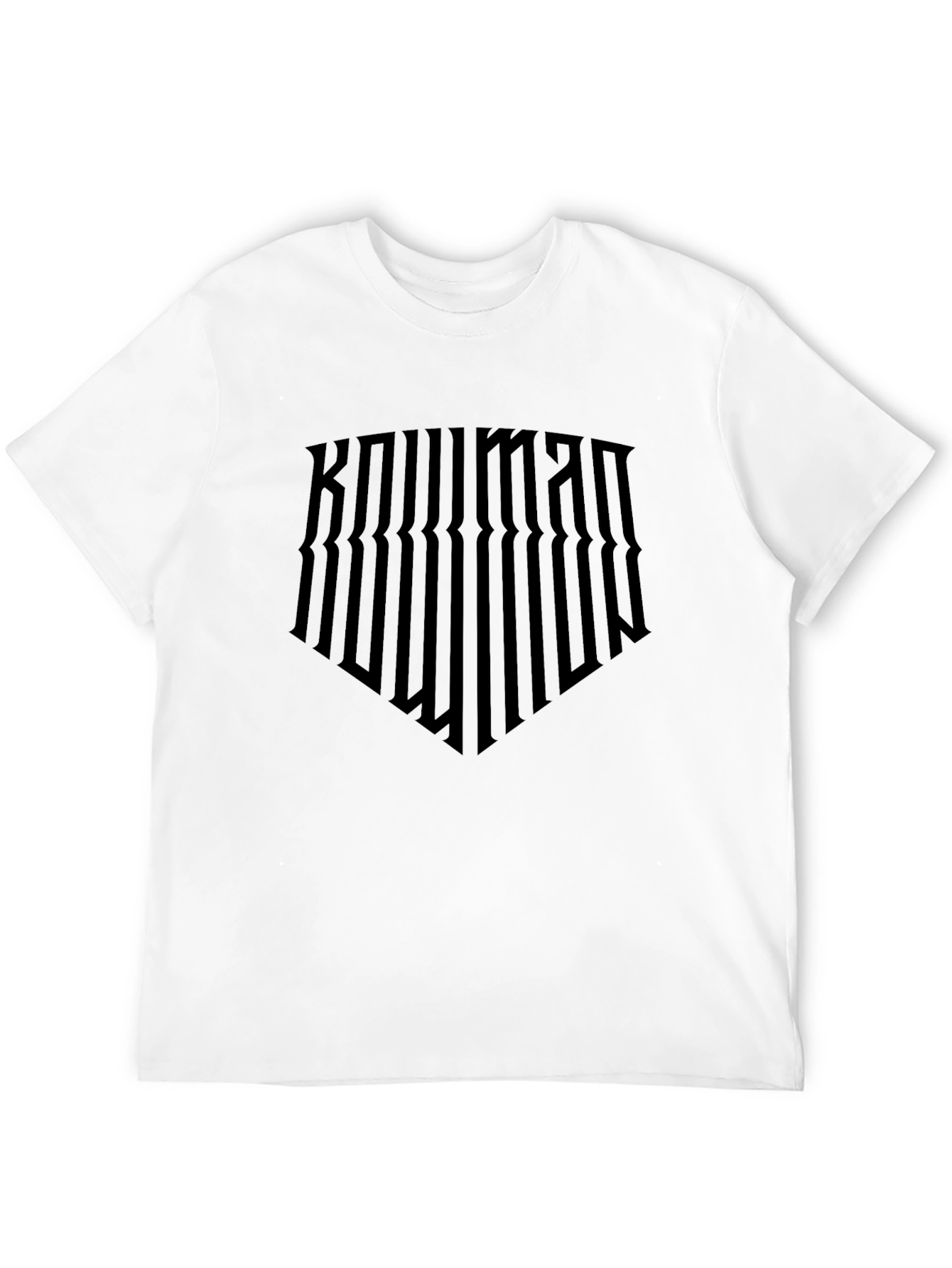 Bowman Graphic Print Black T-Shirt