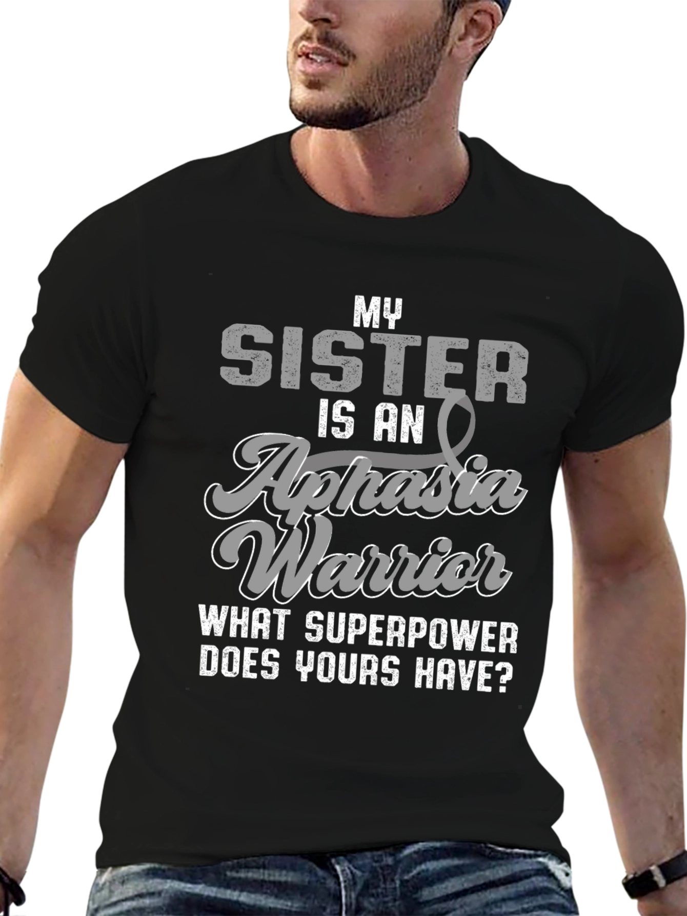 Aphasia Warrior T-Shirt - Sister Support