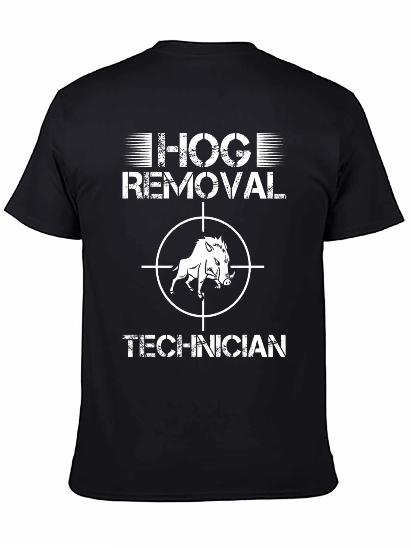 Hog Removal Technician Graphic T-Shirt