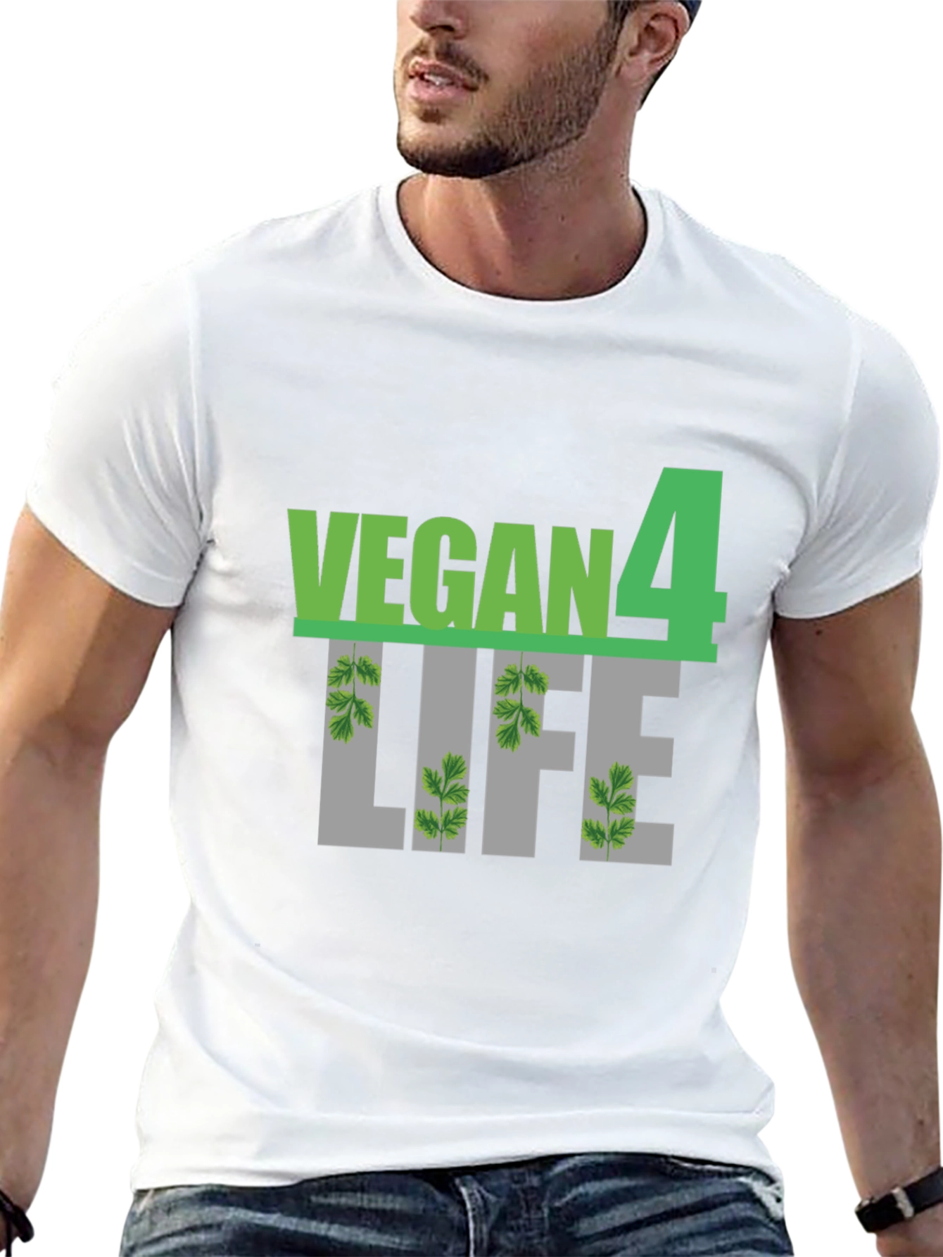 Vegan 4 Life Black T-Shirt