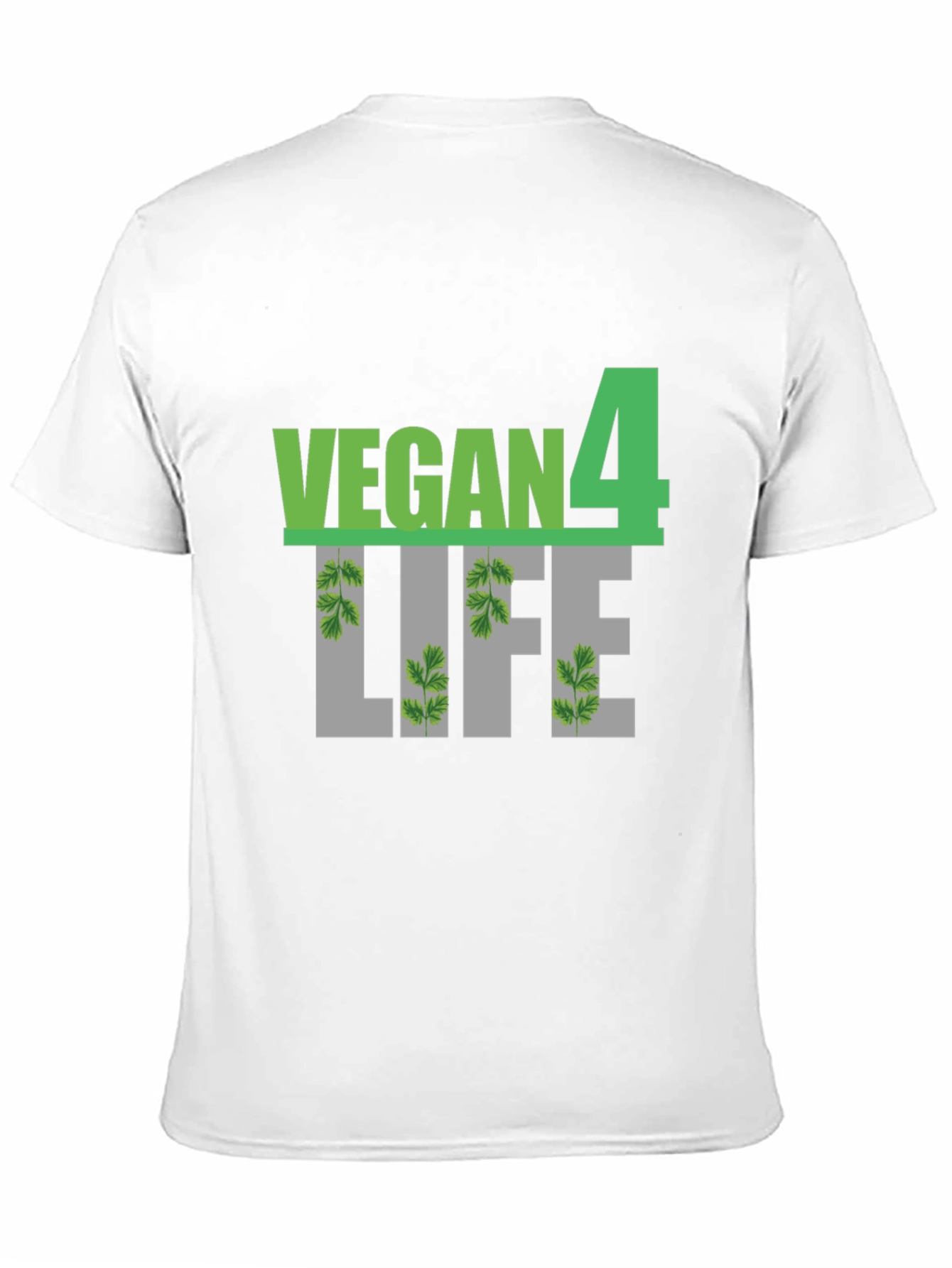 Vegan 4 Life Black T-Shirt
