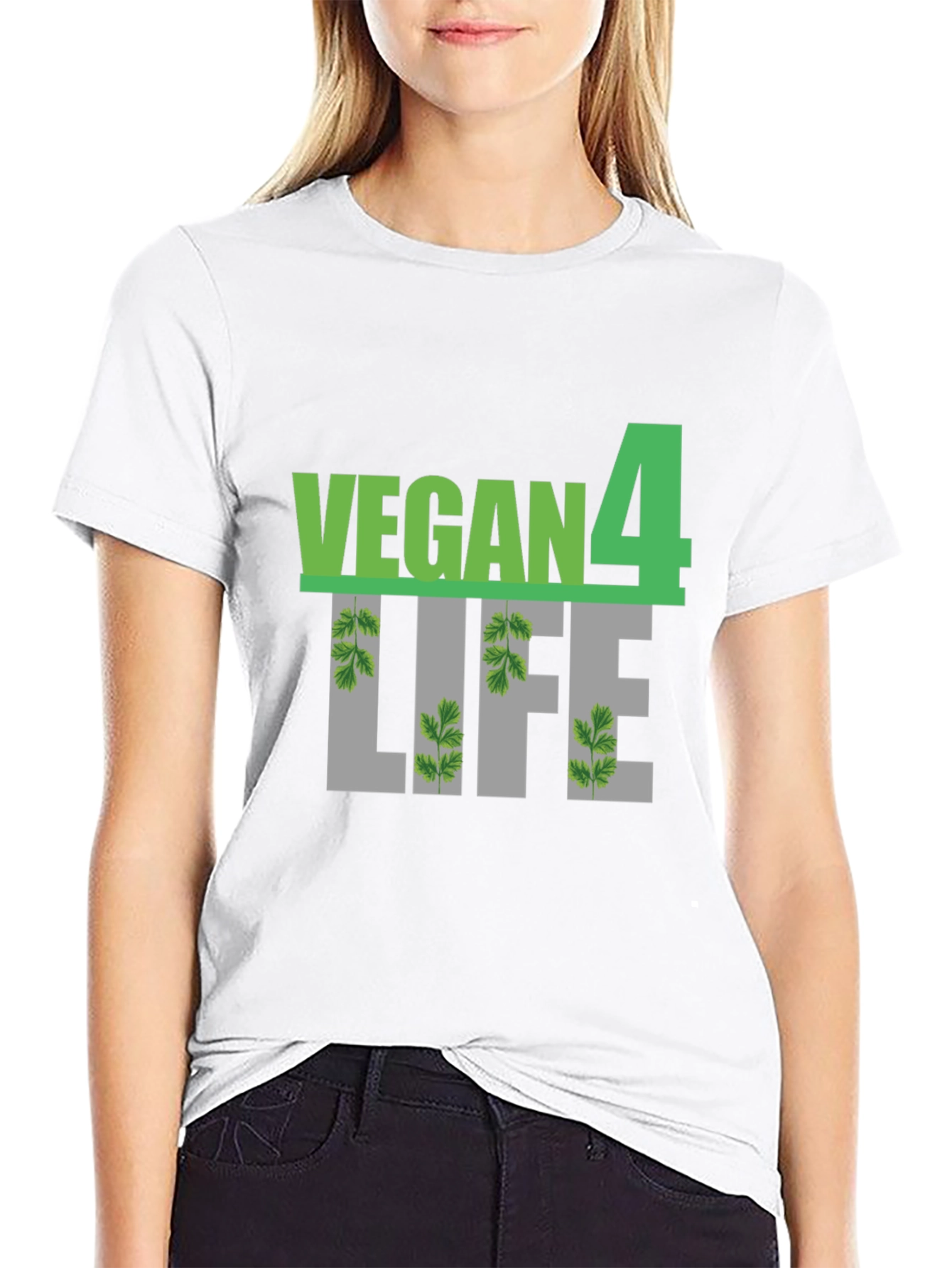 Vegan 4 Life Black T-Shirt