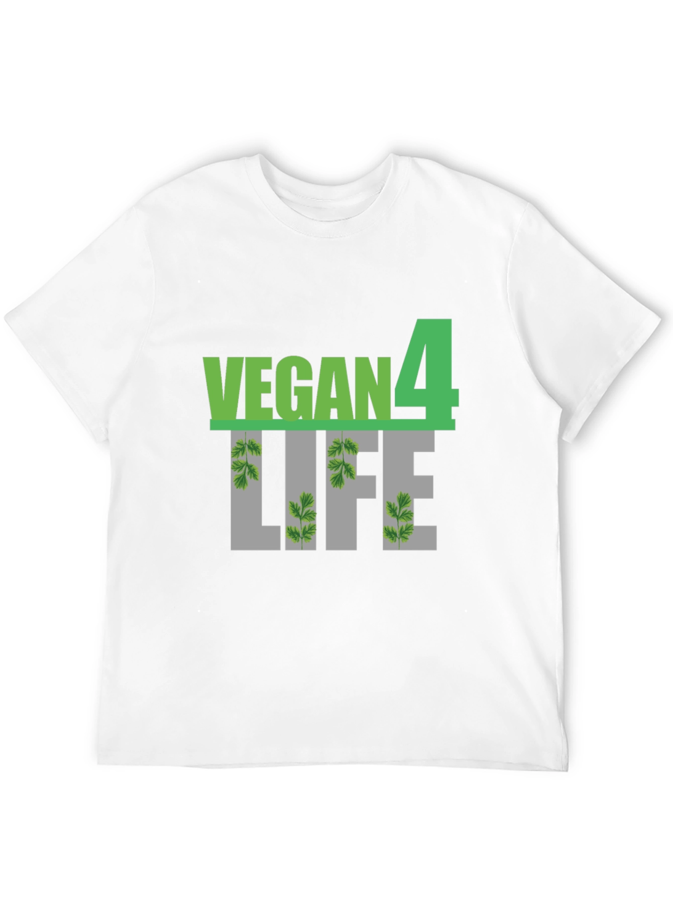 Vegan 4 Life Black T-Shirt