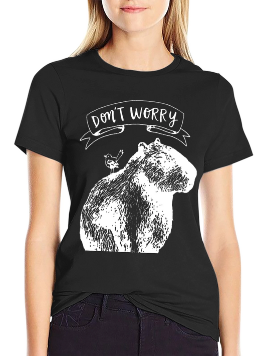 Dont Worry Capybara T-Shirt