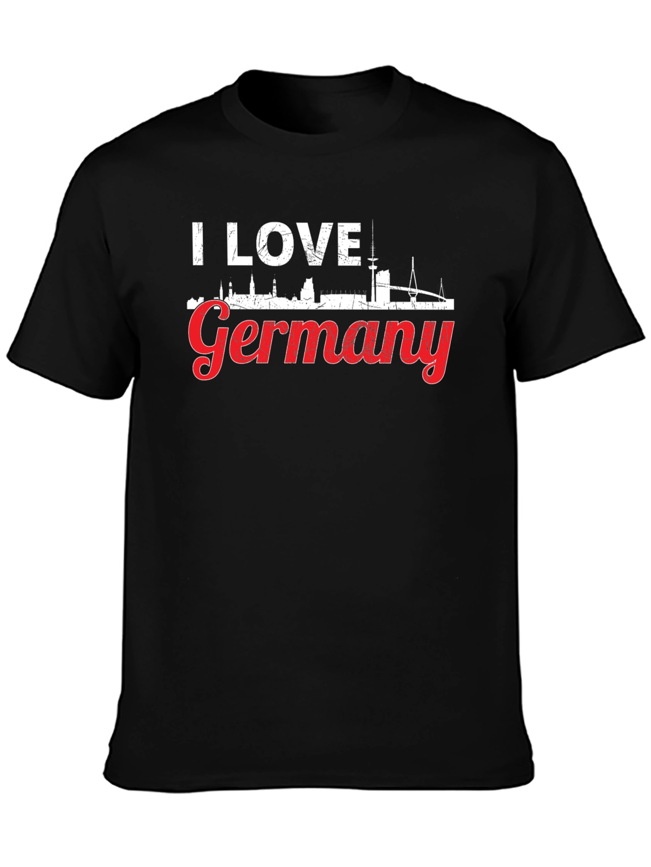 I Love Germany T-Shirt - Travel Souvenir Tee