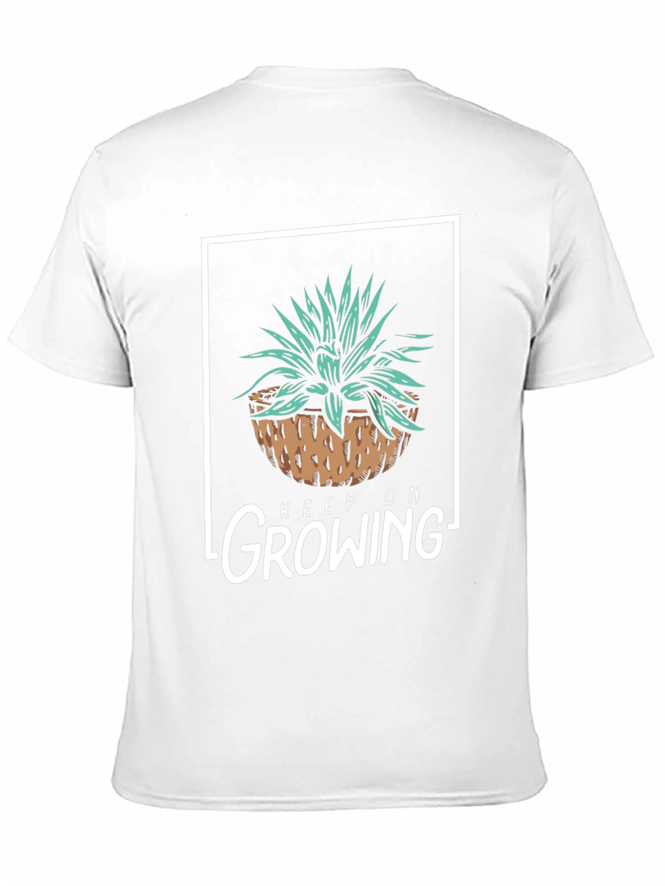 Keep On Growing T-Shirt - Black Graphic Tee