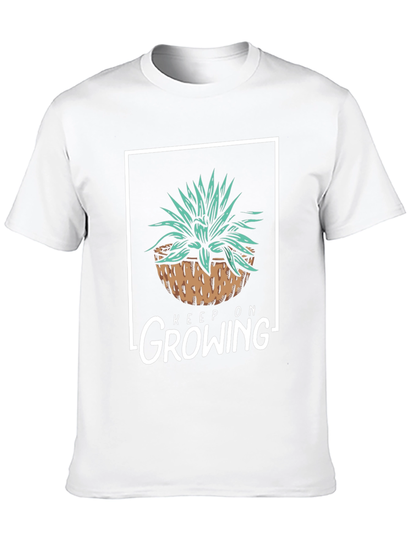 Keep On Growing T-Shirt - Black Graphic Tee