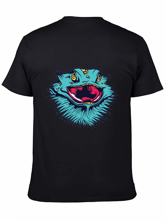 Bearded Dragon Graphic Tee - Cool Lizard T-Shirt