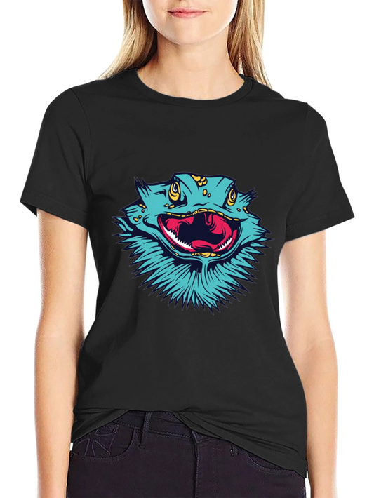 Bearded Dragon Graphic Tee - Cool Lizard T-Shirt