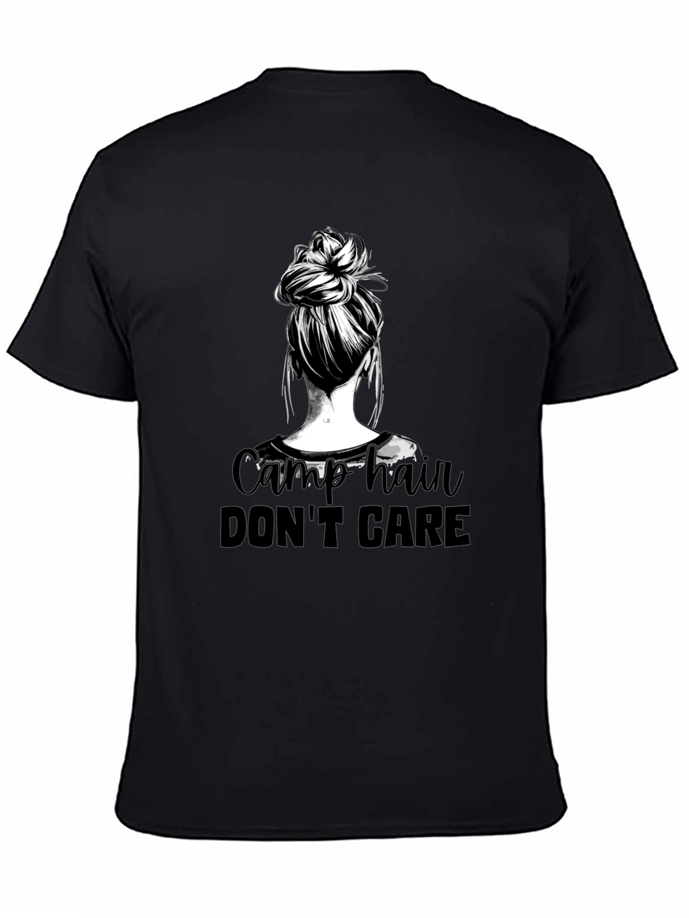 Camp Hair Dont Care Graphic Tee