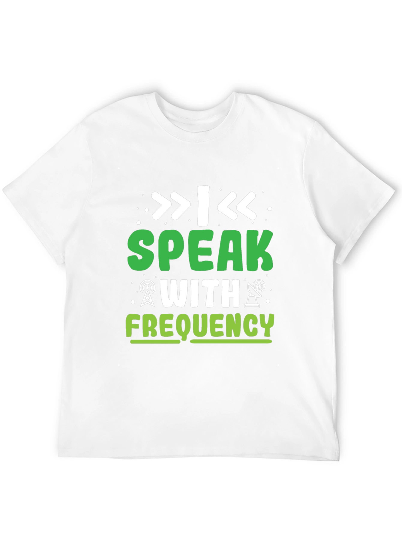 Speak With Frequency Graphic T-Shirt