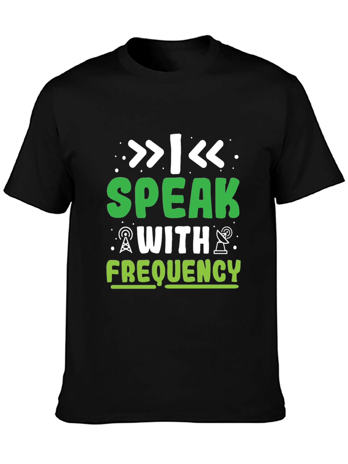 Speak With Frequency Graphic T-Shirt