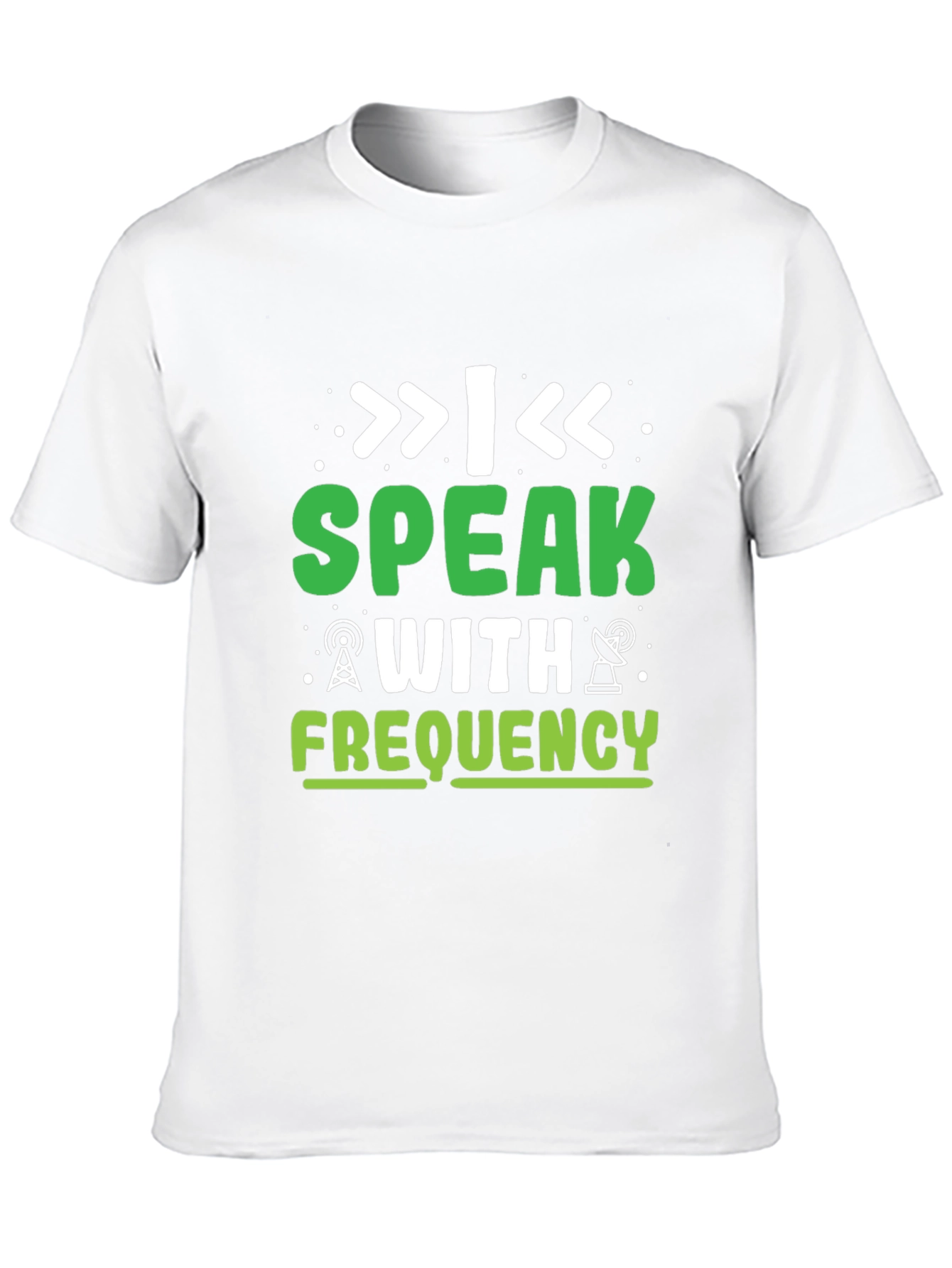 Speak With Frequency Graphic T-Shirt