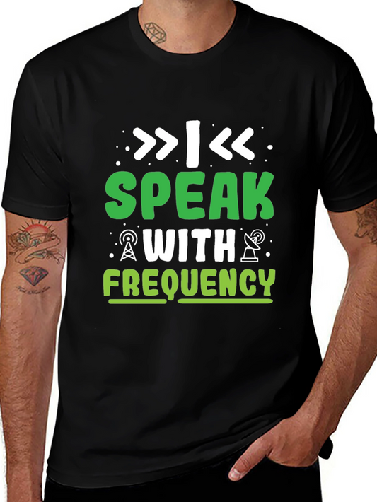 Speak With Frequency Graphic T-Shirt